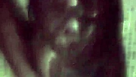 quick masturbation with monster cock before shower