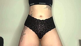 Latina's Juicy CAMELTOE Teased Hard in HOMEMADE POV Fetish Clip