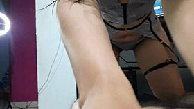 Big-titted Colombian stepmom gives great value for money