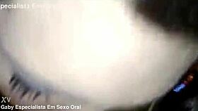 i'm watching gabriela stokweel deliriously sucking on that blowjob