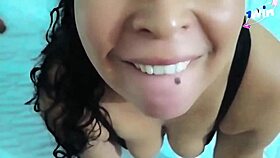 Milf swallowing cum my cuckold does not have permission to fuckme?