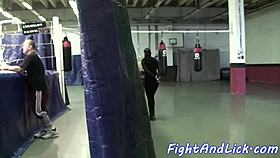 european wrestling babes shake big asses in catfight