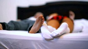 Hey, check out this schoolgirl cheating in the hotel room!