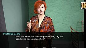 3D visual novel featuring a cute girl with a curvy body