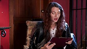 this pornstar is getting her big ass whipped in a kinky bdsm session for the first time.