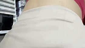 Latina With Big Tits And Ass Comes For Interview, Sucks Cock, Gets Bent Over Doggystyle, And Cums Hard