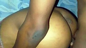 she has a quicky in the bathroom touching her tits