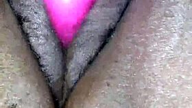 Black beauty squirts while being fucked
