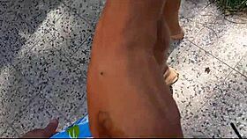 Latina and latino fuck hard for milk