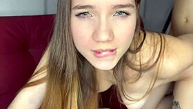 I’m so horny, I fuck my stepbrother till I cum. Want to see me squirt?