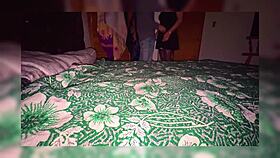 Sexo casero with divorced señora! MILF Mexicana slammed after drinks with young guy!