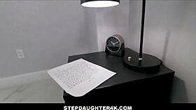 stepdaughter4k - skinny blonde teen 18+ craves stepdad’s dick, confessing crush for wild pov orgasm - evie christian jay rock