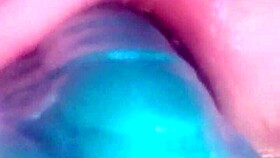 i feel intense pleasure inserting a huge bottle into my ass for solo anal masturbation