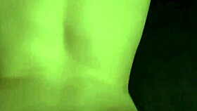 Feeling the girlfriend's wet pussy on big cock doggystyle