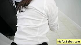 sasha pearl parker ambrose, the office milf, handles big tasks at work