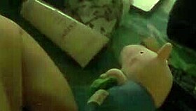 A fat Latina gets a big cock in her ass in this amateur video