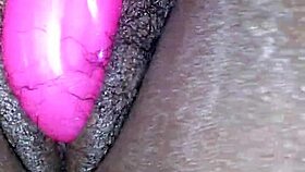 Miss Chocolate's Intense Squirt Show With Big Ass And Toys