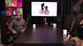 Glamorous Brazilian MILFs Alice Vasconcelos and Tifany Rocha in Sex Swing with Negro Top Delícia