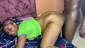 a little 18+ bit of aggressive african porn