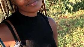 Ebony Pussy Gets Licked And Fucked In Doggystyle For Creampie!