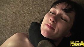 real brit sub slut dominated with deepthroat and fingering