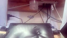 i feel intense pleasure inserting a huge bottle into my ass for solo anal masturbation