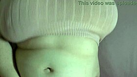 day 4 of turning a big-boobed hot wife into my personal breeding cum dump.