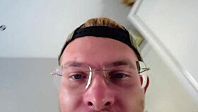 Horny co-worker bangs teen in quickie with cum-covered finish.