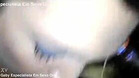 i'm watching gabriela stokweel deliriously sucking on that blowjob