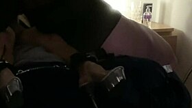 i-i got sissified, bound, milked, and fed my own cum by double dommes in heels