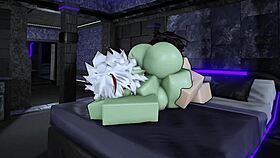 Best breeding session with fat ass goblin slut in doggystyle, riding, and cum.