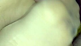 i'm giving a homemade footjob with sheer nylons, ahh