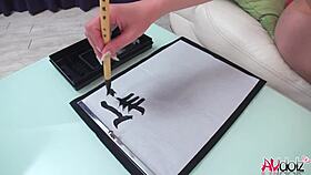 hey, wanna see renka shimizu rub her leg on a guy’s dick uncensored?