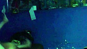 After the party, I sneaked out to visit the neighbor