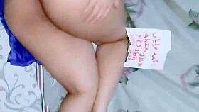 Arab milf wife flaunts her sexy ass in video six