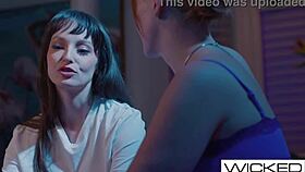 Lexi Luna Eats Out Her First Hot Redhead Pussy