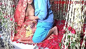 indian step mom gets quick creampie in desi suhagrat