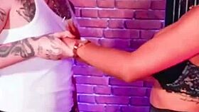 Big cock tattooed guy fucks me so intensely in stockings and high heels