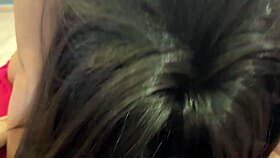 Pillada Morena Culona Sucking and Riding Cock Non-Stop in Real Homemade Action