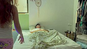 waking up to passionate sex, ending with cum on my face