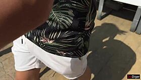 cuckold loser watches his wife get fucked and filled with cum by old guys