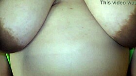 watching my hairy pregnant pussy get filled with cum by cuckold hubby’s hand