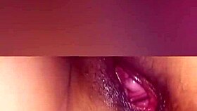 Happy cuckold watches his wife with natural tits get anal and blowjob from big black cock.