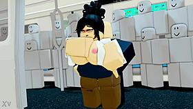 big tits ass and monster cock in metro