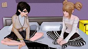 playing harem hotel 130 in a hotel game scenario