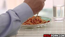 Seductive Cougar MAXIM LAW Welcomes Young 18+ Neighbor KYLE MASON With HOT HARDCORE SEX