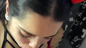 MINHA DIABINHA SUBMISSA DEBORA PRADO FUMANDO E MASTURBANDO MEU PAU GOSTOSO ANTES DE FAZER UM BOQUETE GULOSO