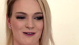 Hey Carly Rea, show us how this leggy blonde nails her sex casting vid!