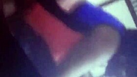 My step sister was dancing around the house, feeling free and happy.