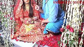 indian step mom gets quick creampie in desi suhagrat